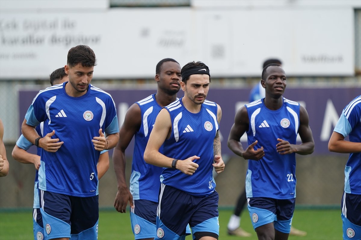 Çaykur Rizespor, Gaziantep FK maçı hazırlıklarına başladı