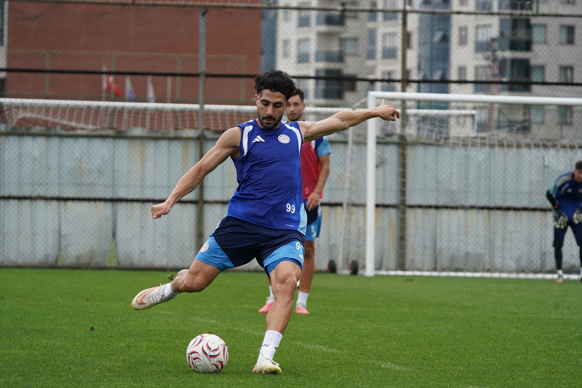 Çaykur Rizespor, Gaziantep FK maçı hazırlıklarına başladı
