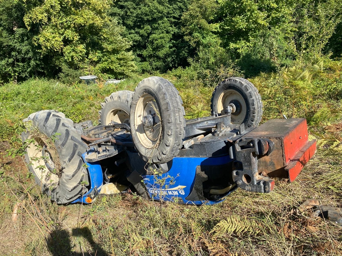 Bursa İnegöl'de traktör devrildi: 15 yaşındaki sürücü öldü