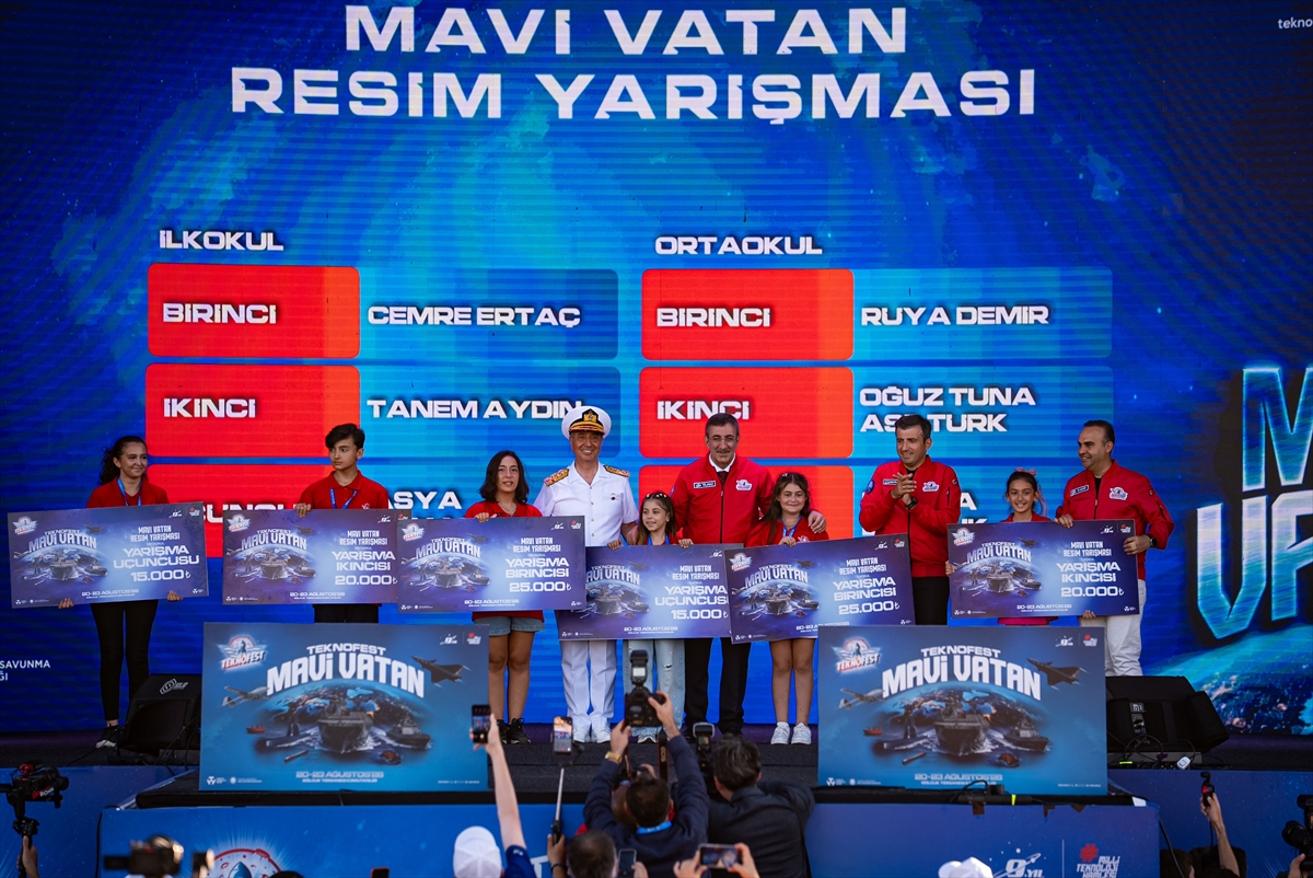 TEKNOFEST Mavi Vatan Yarışmaları: Ödüller Sahiplerini Buldu