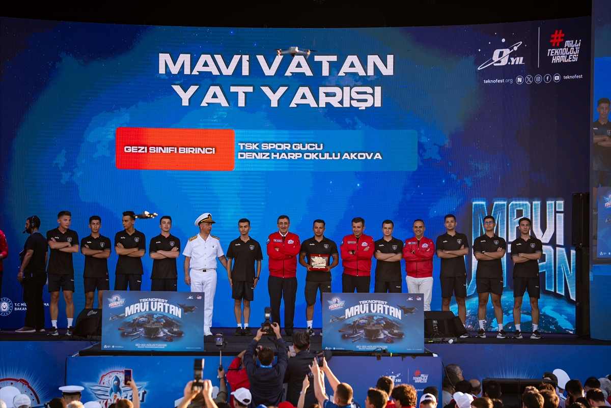 TEKNOFEST Mavi Vatan Yarışmaları: Ödüller Sahiplerini Buldu