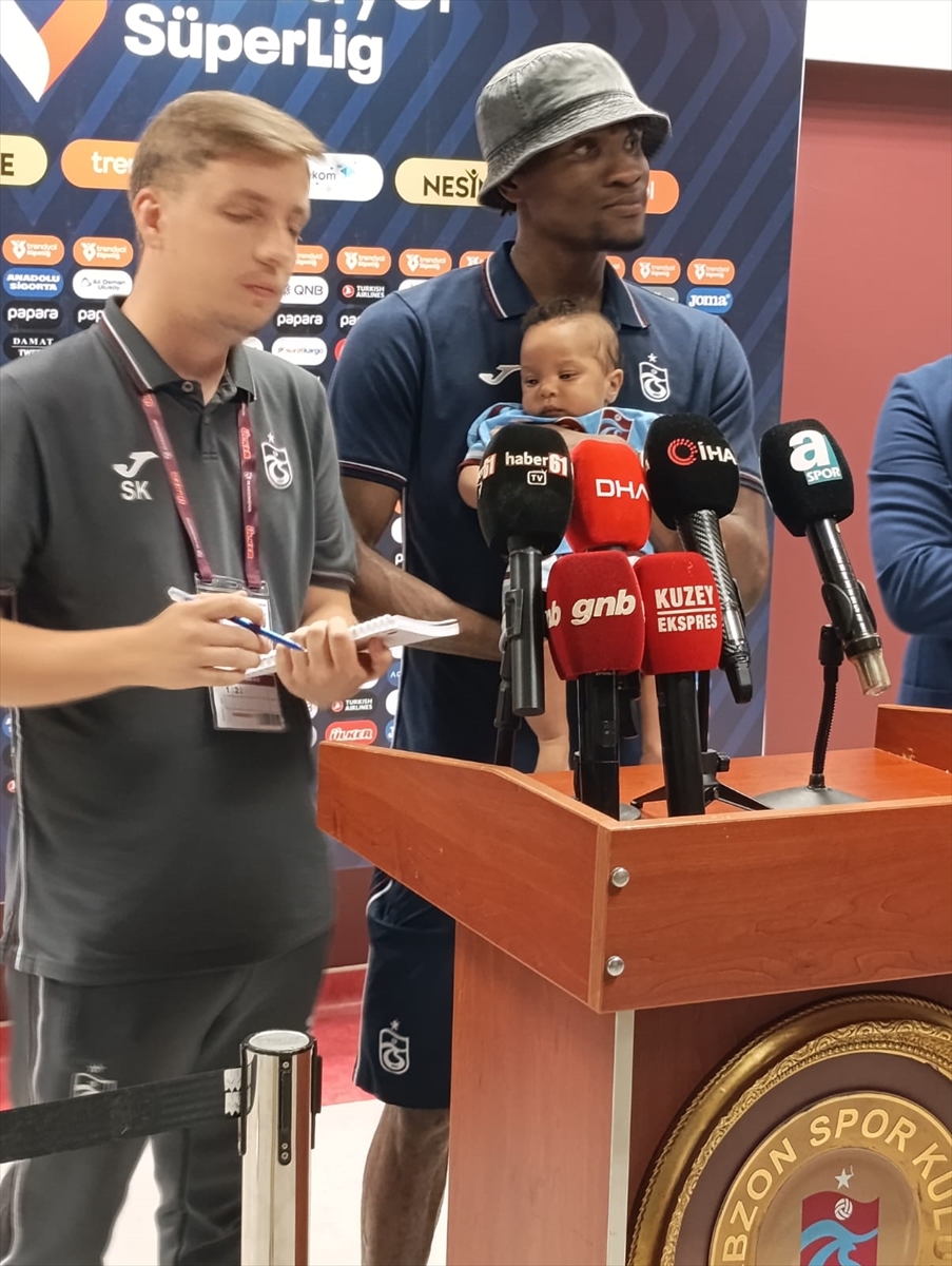 Trabzonsporlu Nwaiwu ve Muçi: Galibiyetle yolumuza devam
