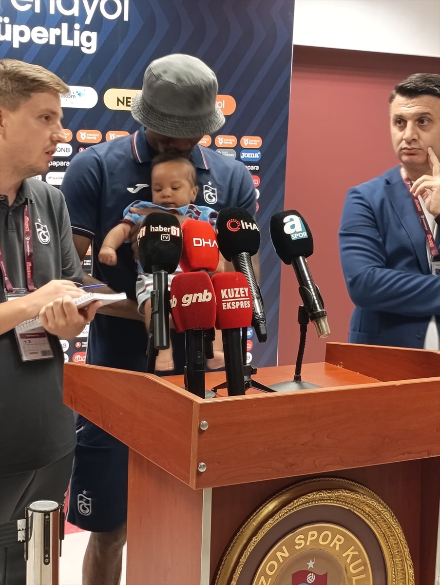 Trabzonsporlu Nwaiwu ve Muçi: Galibiyetle yolumuza devam
