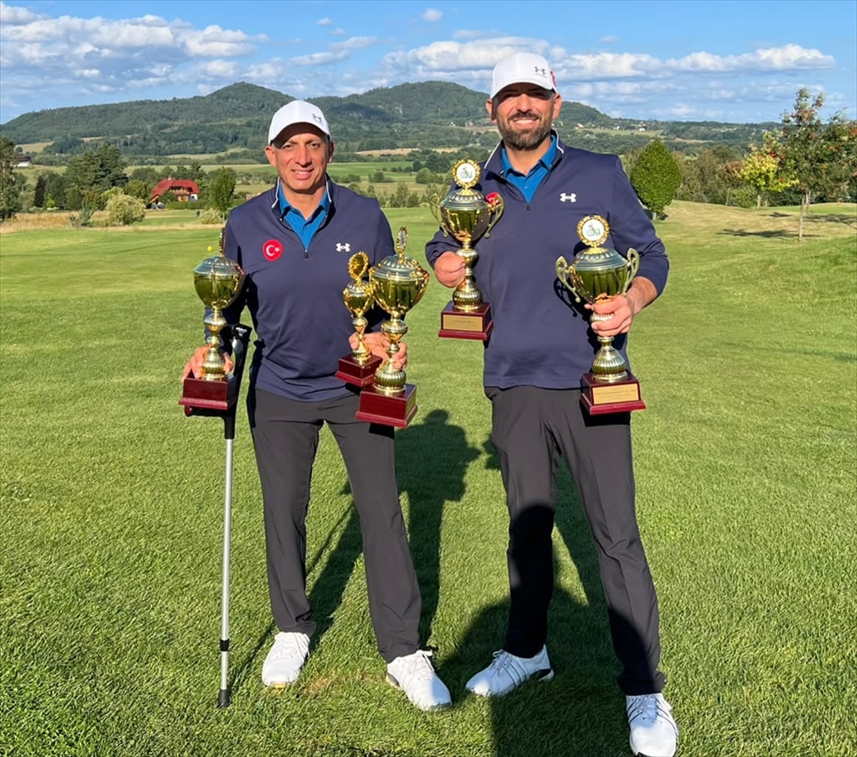 Milli Para Golfçüler Çekya'dan 4 Kupayla Döndü