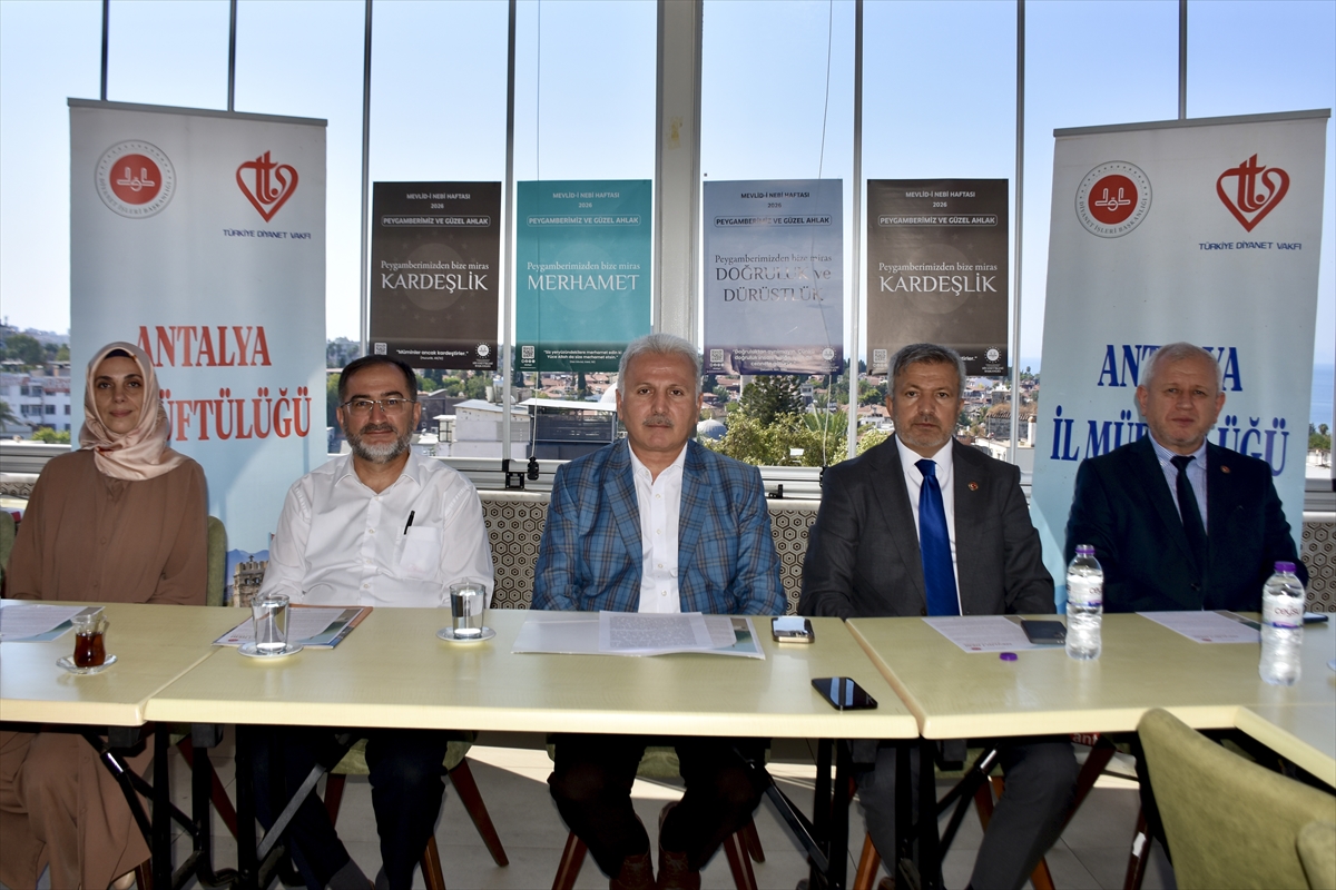 Antalya Müftüsü Yığman: Mevlid-i Nebi Haftası etkinlikleri
