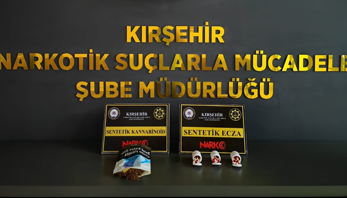 Kırşehir'de uyuşturucu operasyonları: 2 zanlı tutuklandı