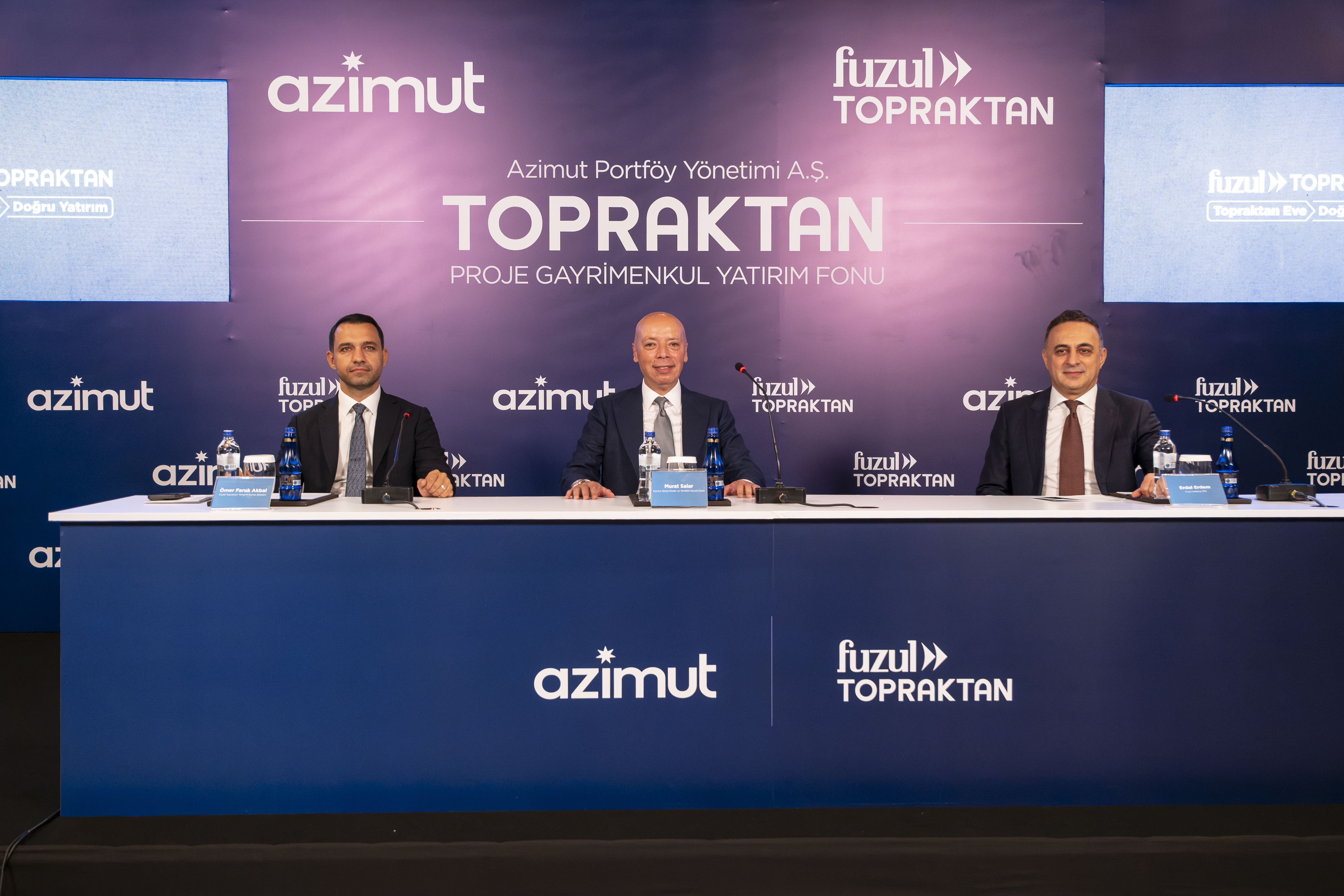 Fuzul ve Azimut'tan 985 Milyon TL'lik Topraktan Proje Fonu