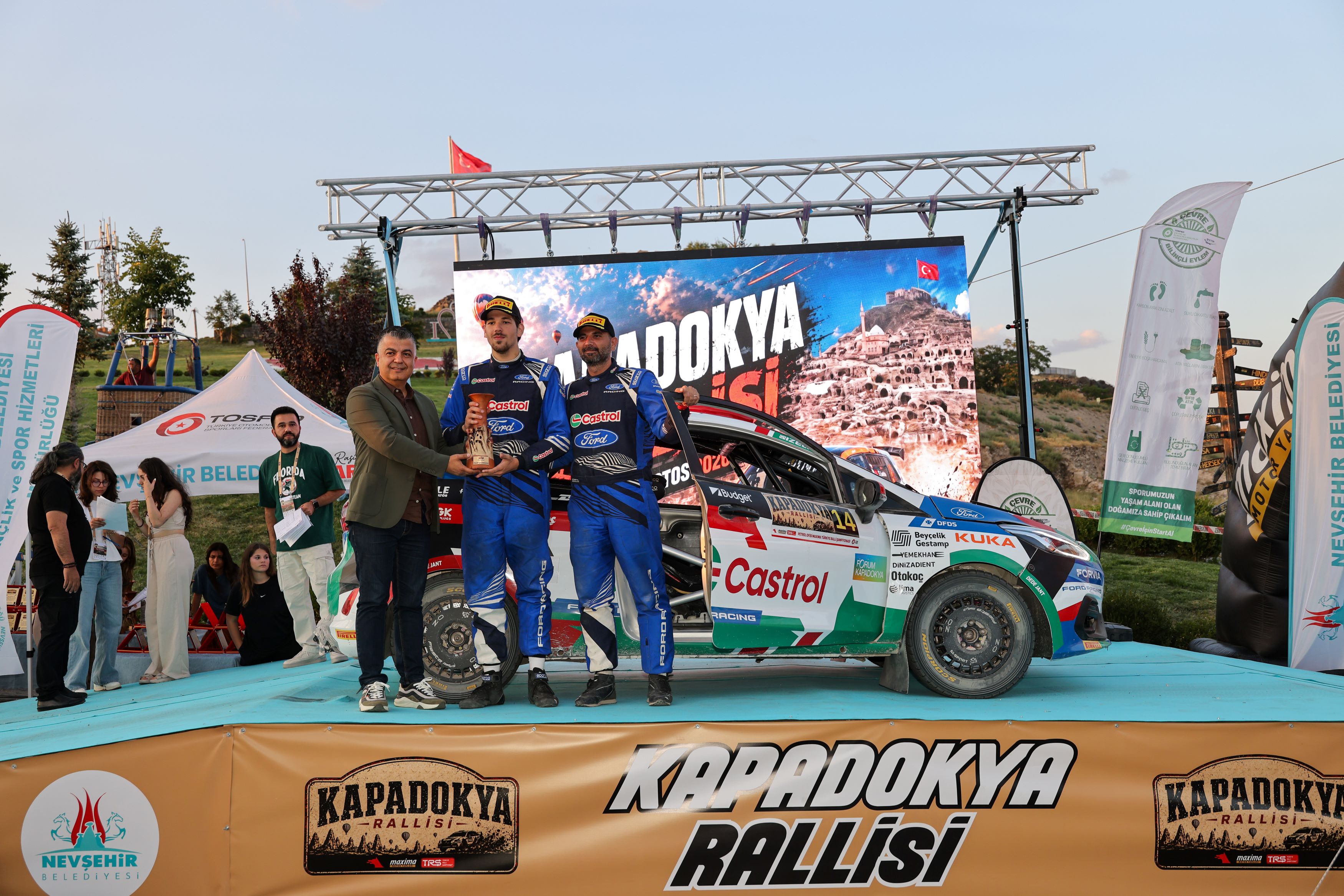 Castrol Ford Team Türkiye: Kapadokya Rallisi'ni ikinci bitirdi