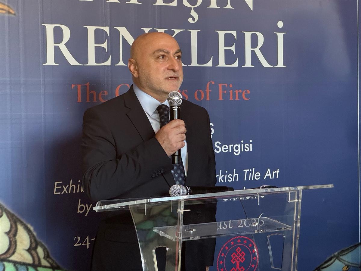 Mümine Ateş: Ateşin Renkleri sergisi Filistin'e dikkat çekiyor