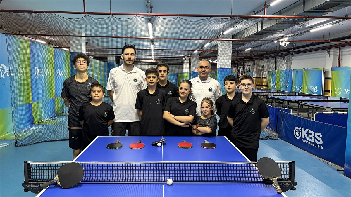 Oğlumla masa tenisinde şampiyonluk hedefliyoruz