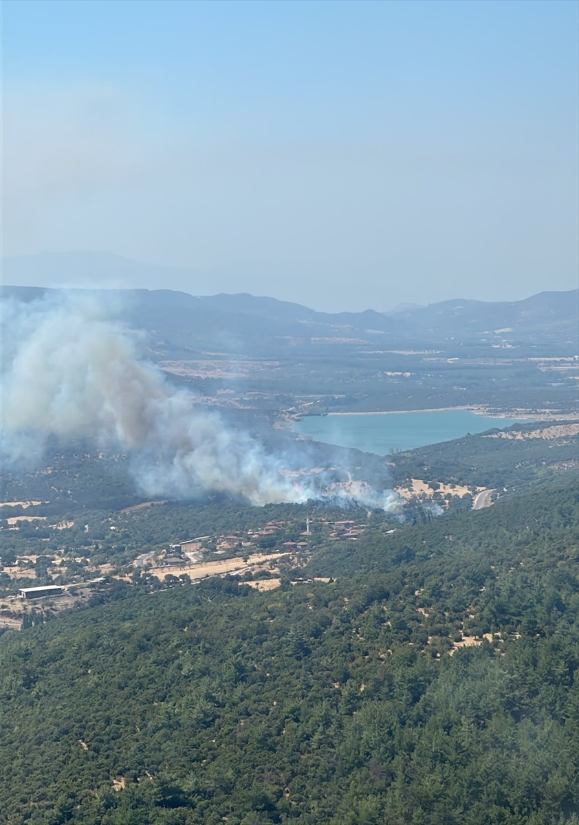 GÜNCELLEME - Çanakkale'de zirai alanda çıkan yangın kontrol altına alındı