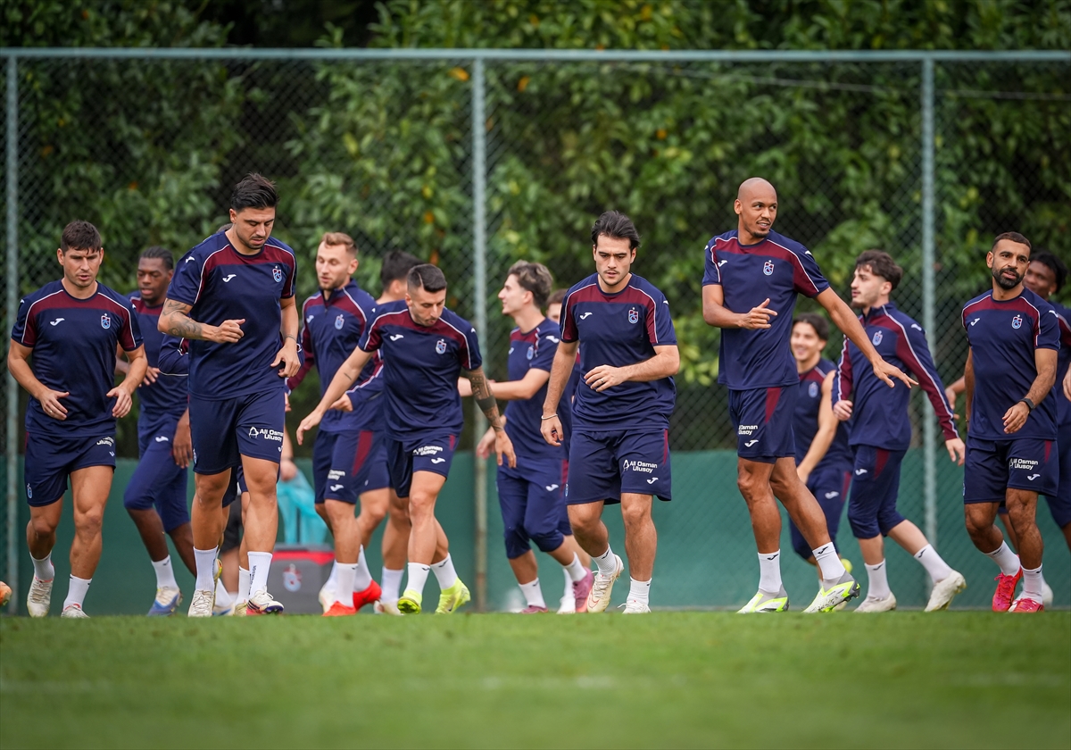 Trabzonspor: Ferencvaros maçı hazırlıkları sürüyor