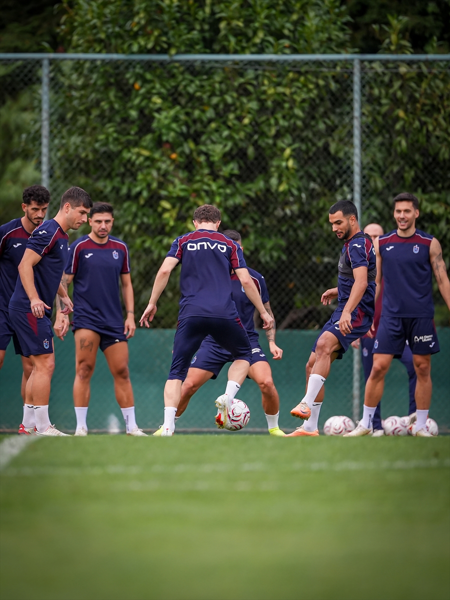 Trabzonspor: Ferencvaros maçı hazırlıkları sürüyor