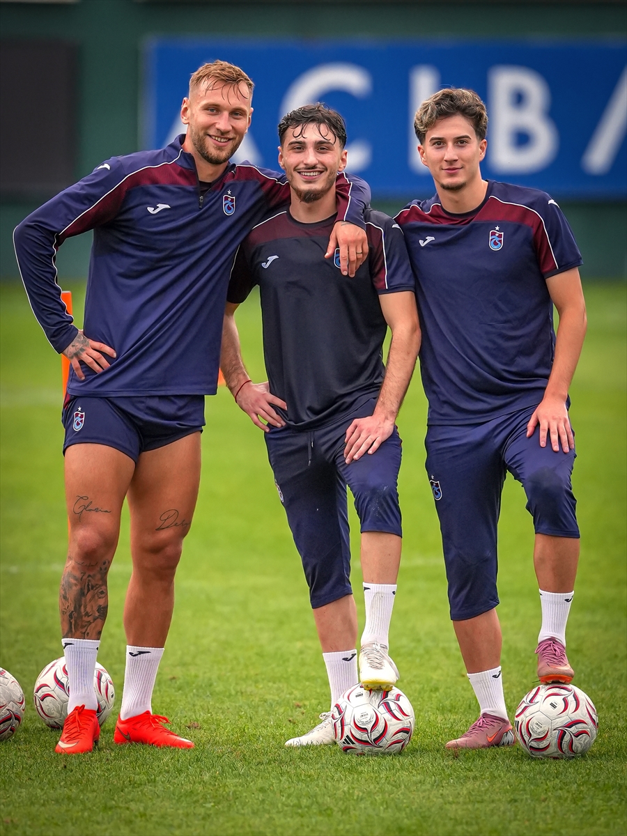 Trabzonspor: Ferencvaros maçı hazırlıkları sürüyor