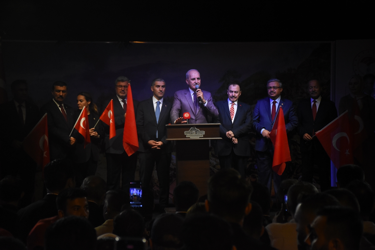 TBMM Başkanı Kurtulmuş, Büyük Zafer'in 104. yıl dönümünde Şuhut Atatürk Evi'ndeki programda konuştu: