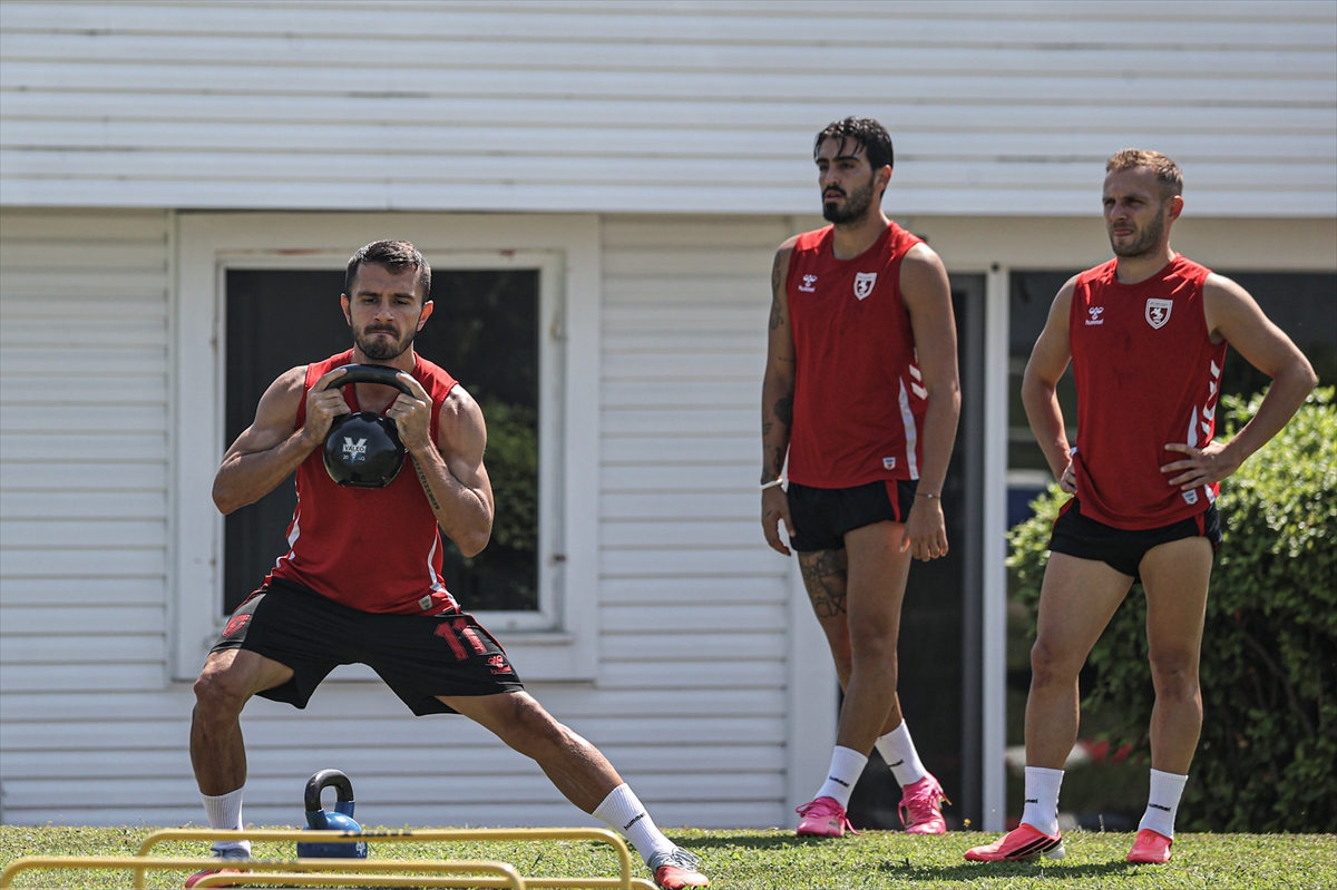 Samsunspor, Fenerbahçe Maçı Hazırlıklarını Sürdürdü