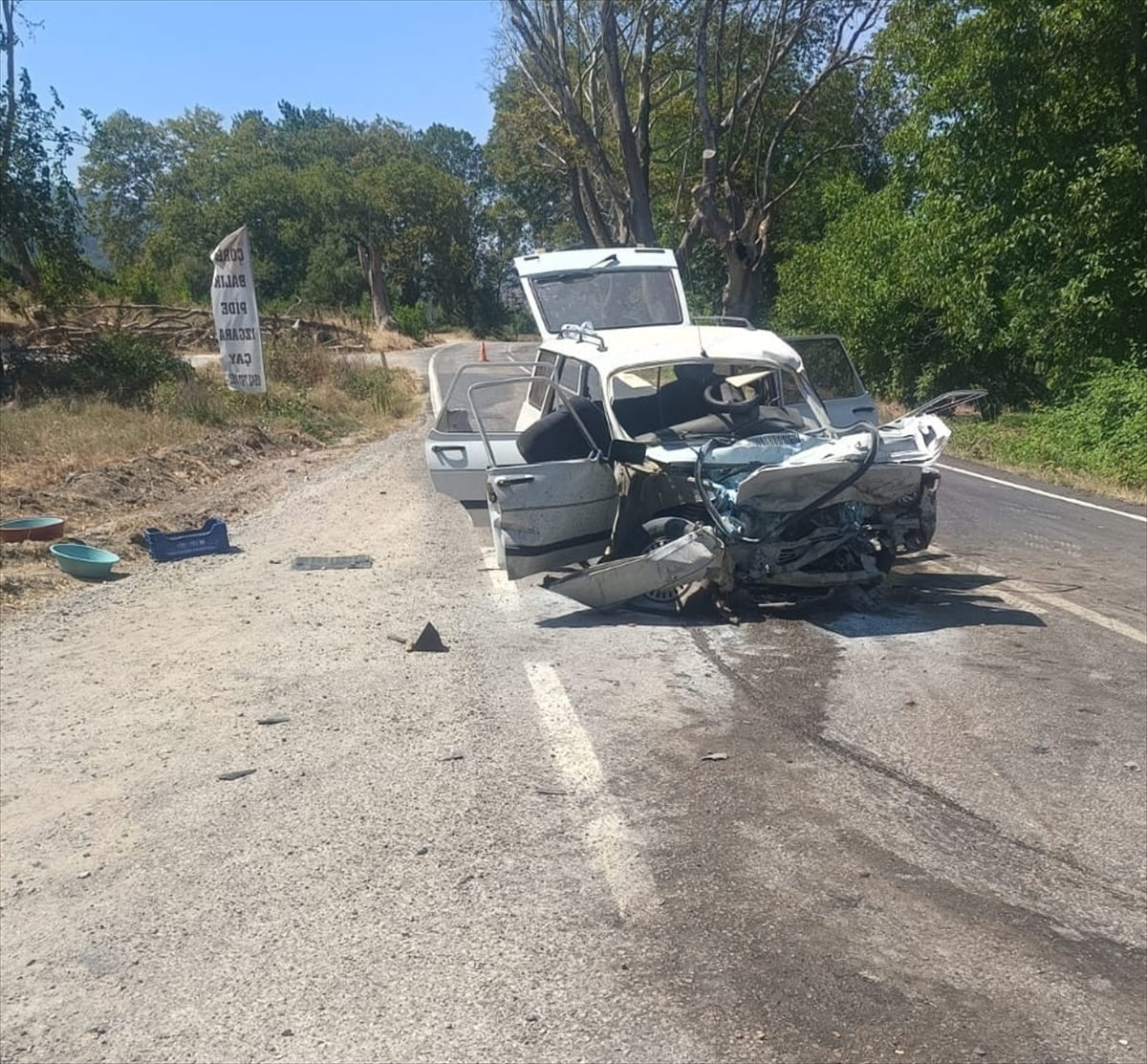 Manisa Demirci'de feci kaza: İki kardeş yaşamını yitirdi