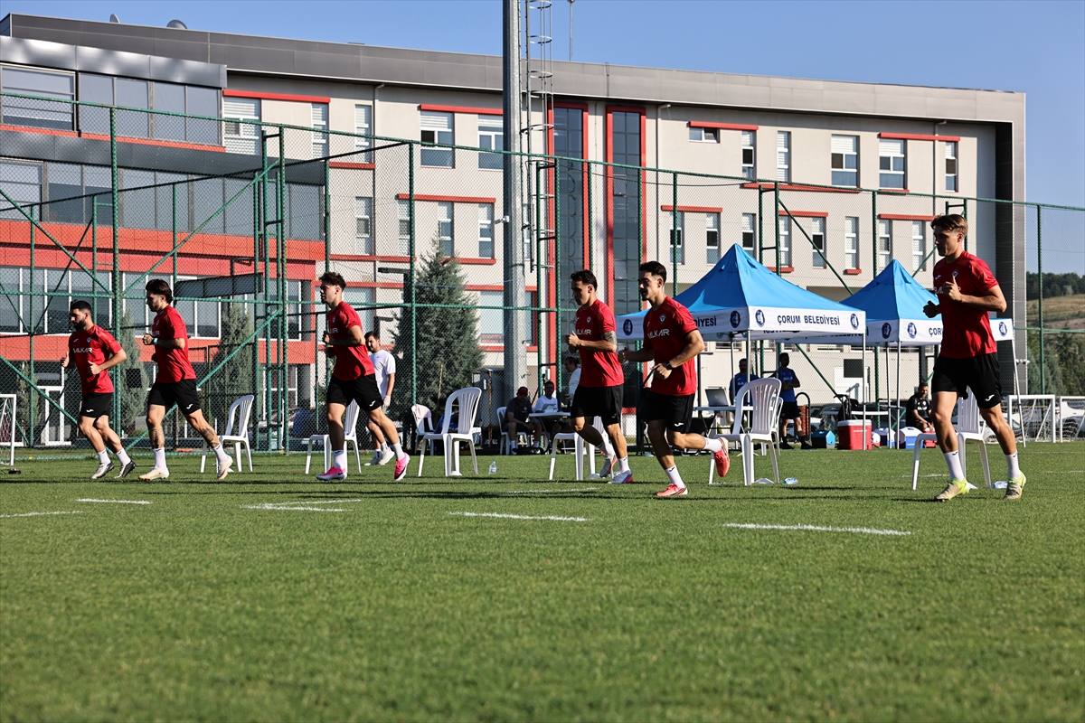 Çorum FK: Beşiktaş maçı hazırlıkları hız kesmeden sürüyor