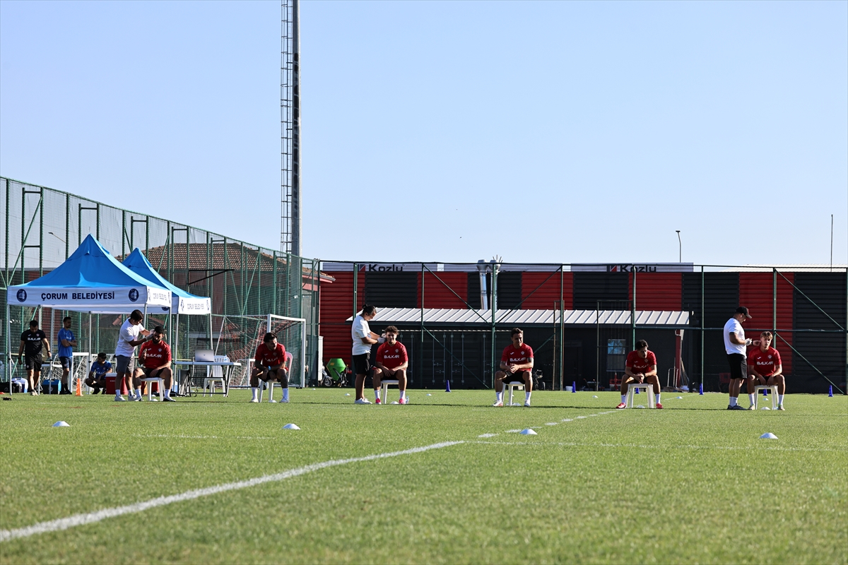 Çorum FK: Beşiktaş maçı hazırlıkları hız kesmeden sürüyor