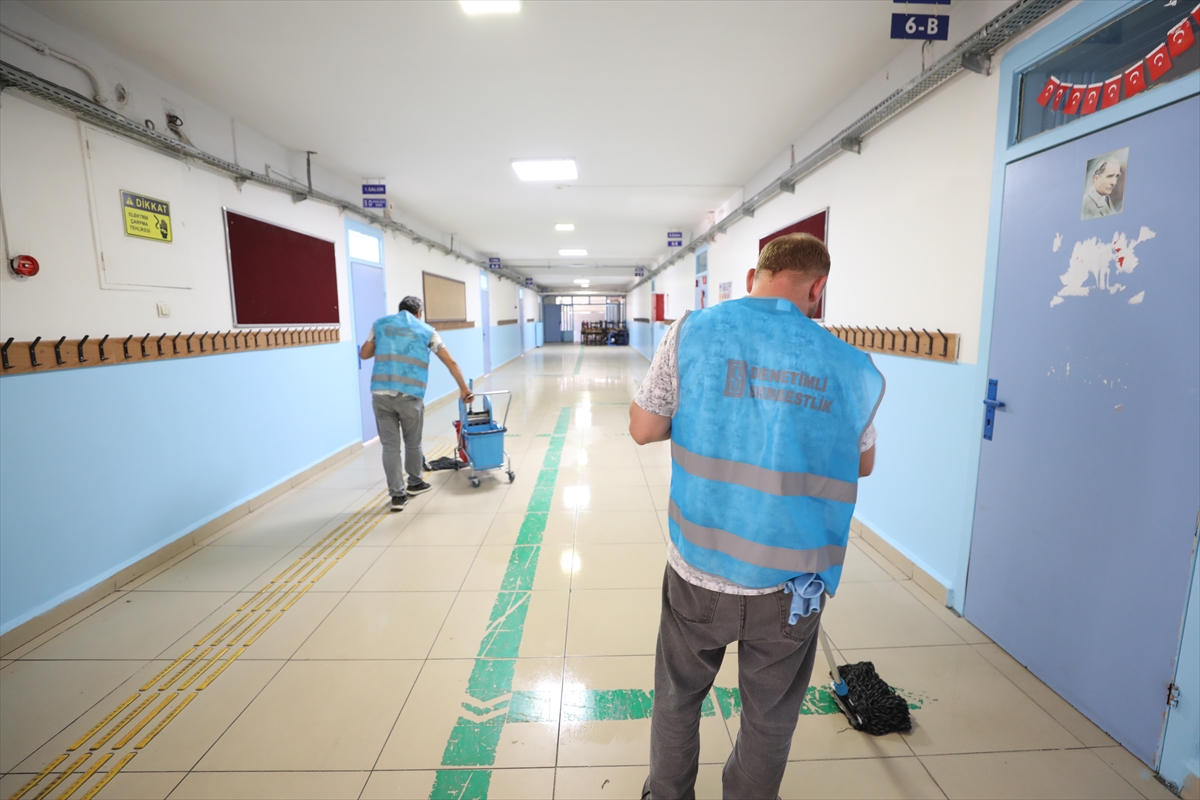 Sakarya Denetimli Serbestlik: Yükümlüler okulları hazırlıyor