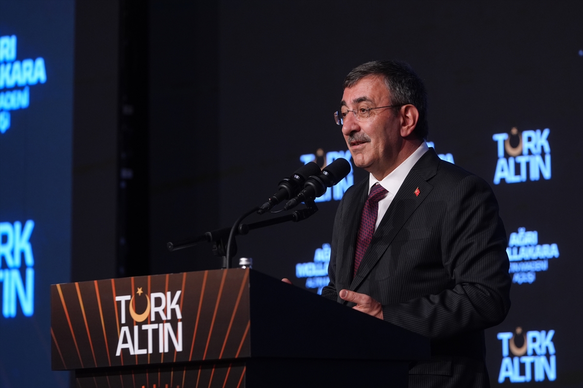 Cumhurbaşkanı Yardımcısı Cevdet Yılmaz "Ağrı Mollakara Altın Madeni Açılışı"nda konuştu: (2)