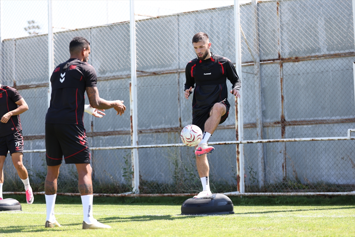 Sivasspor, Batman Petrolspor maçı hazırlıklarını sürdürdü