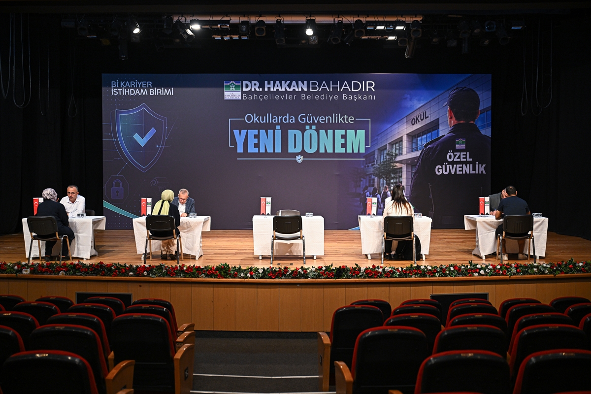 Bahçelievler'deki 82 okulda güvenlik personeli istihdam edilecek