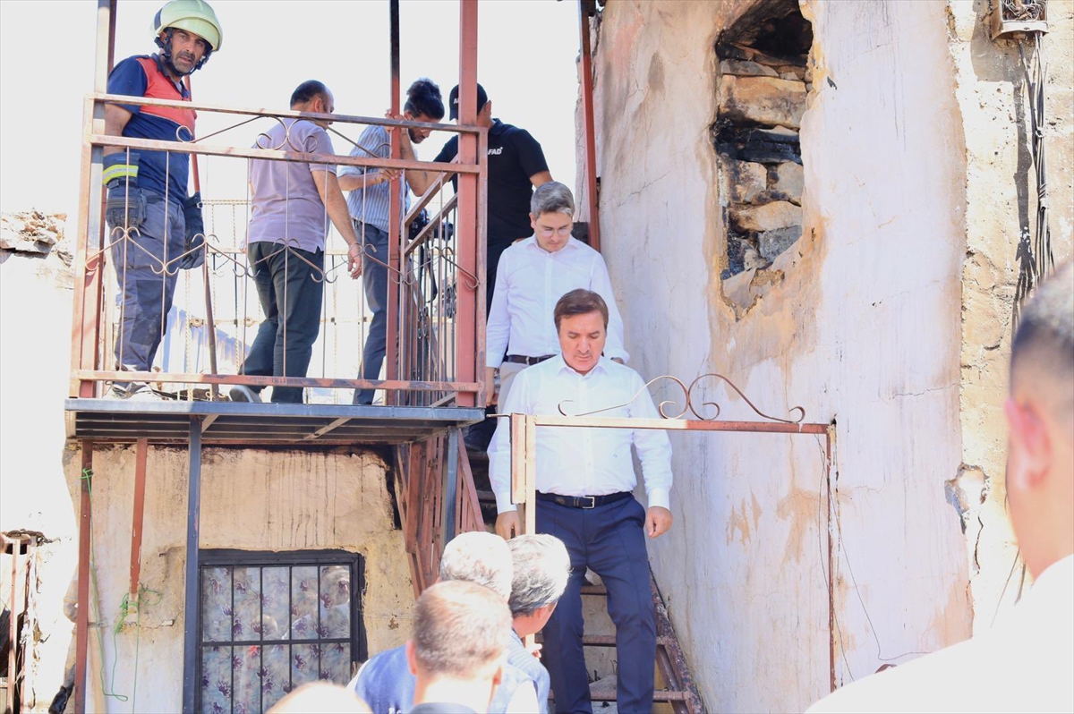 Erzincan Valisi Aydoğdu: Yangın Mağdurlarına Devlet Desteği