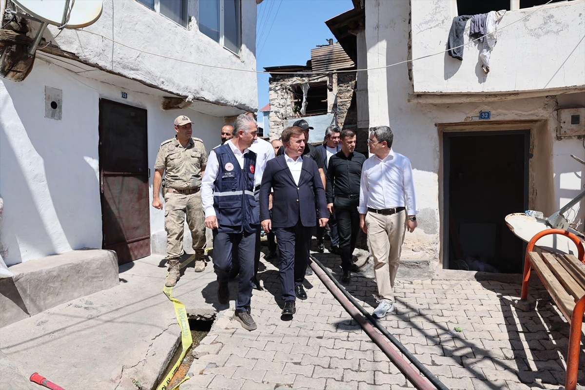 Erzincan Valisi Aydoğdu: Yangın Mağdurlarına Devlet Desteği