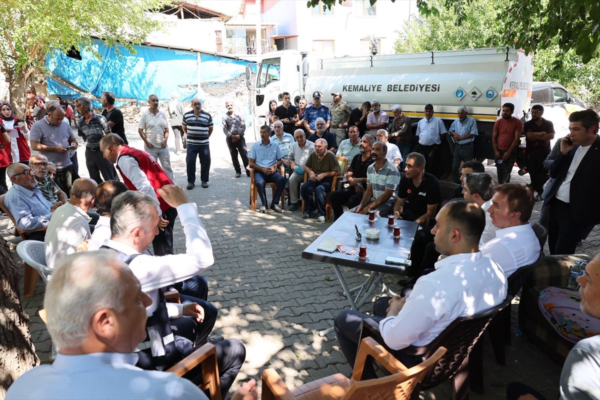 Erzincan Valisi Aydoğdu: Yangın Mağdurlarına Devlet Desteği