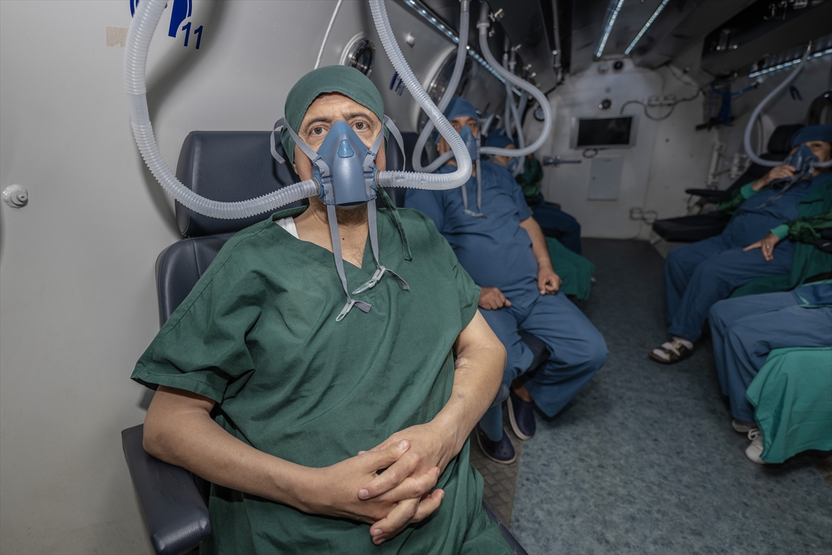 Dr. Yavuz Aslan: Hiperbarik oksijenle depremzedeleri kurtarıyor