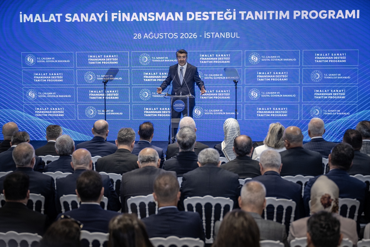 Bakan Yardımcısı Alpkan: İmalat Sanayi Finansman Desteği Başladı