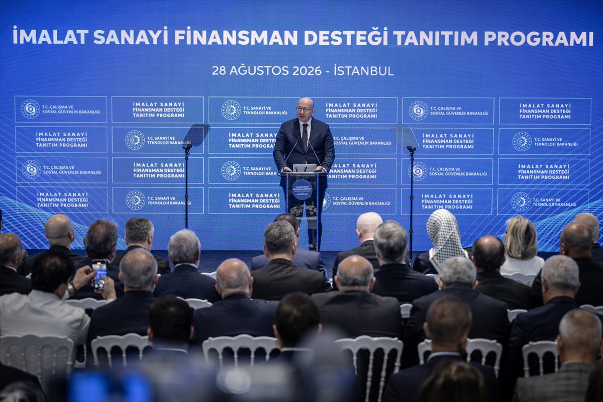 Bakan Yardımcısı Alpkan: İmalat Sanayi Finansman Desteği Başladı
