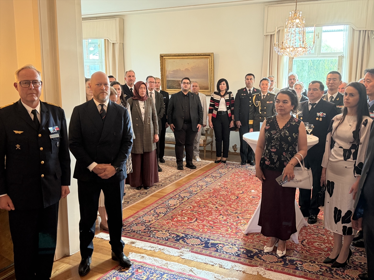 Stockholm'de 30 Ağustos Zafer Bayramı resepsiyonla kutlandı