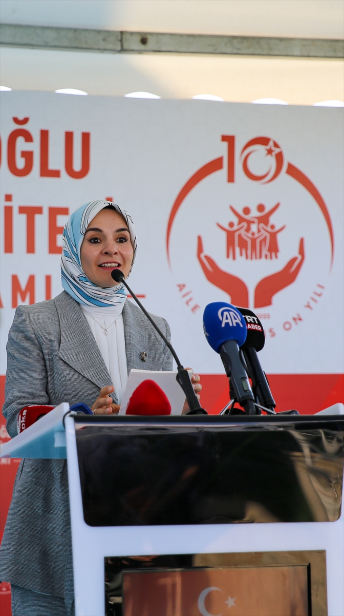Aile ve Sosyal Hizmetler Bakanı Göktaş, Mardin'de açılış töreninde konuştu: