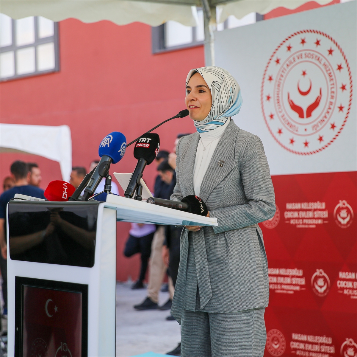 Aile ve Sosyal Hizmetler Bakanı Göktaş, Mardin'de açılış töreninde konuştu: