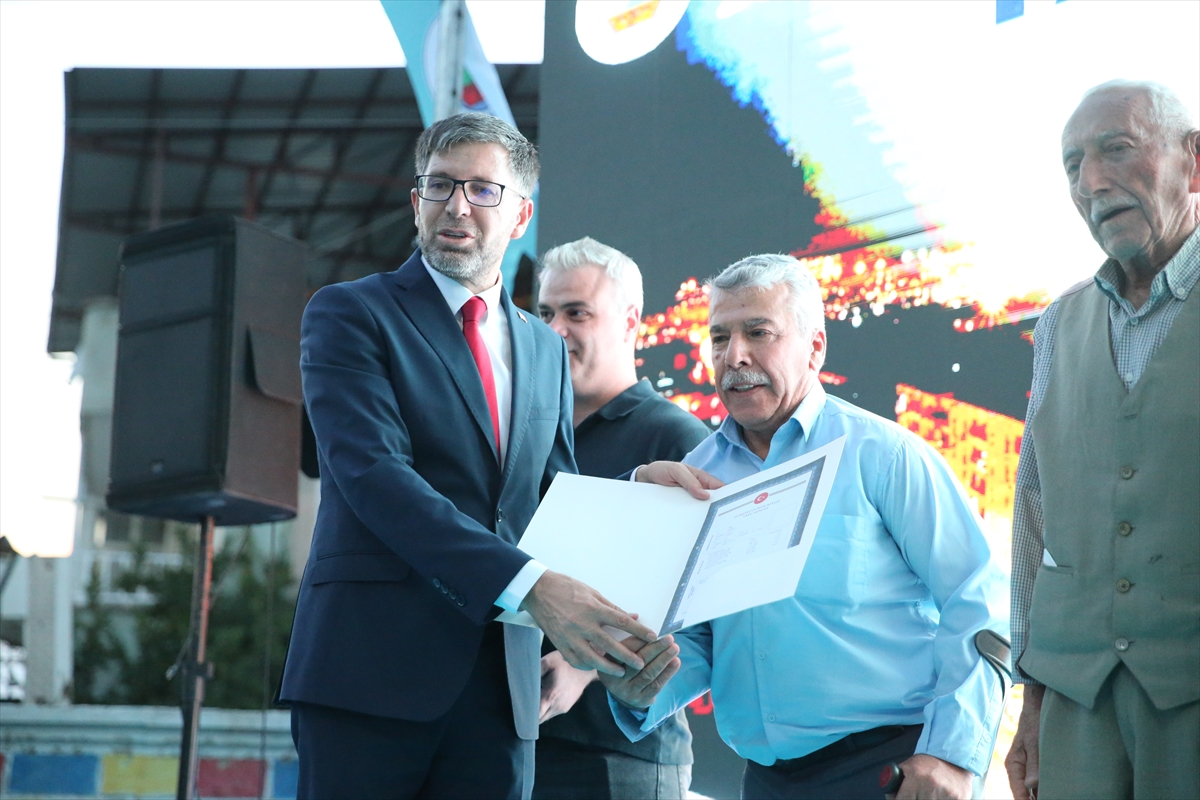 Siirt'te iki mahallede 34 yıllık mülkiyet sorunu çözüme kavuştu
