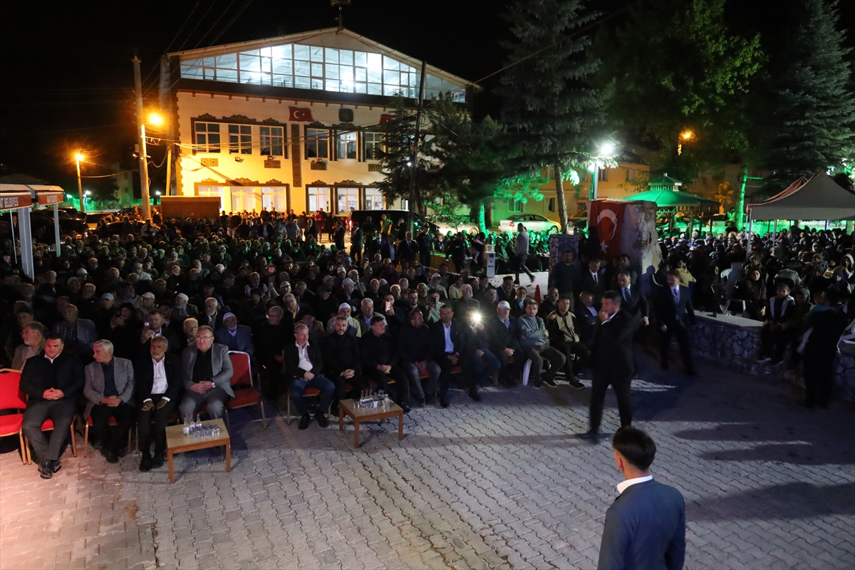Çankırı'da Mevlid-i Nebi Haftası Büyük Kur'an Ziyafeti Gecesi