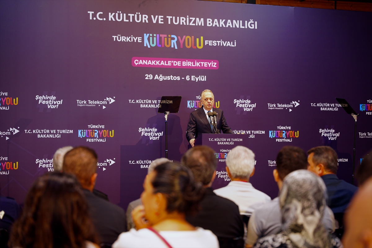 Bakan Yardımcısı Yazgı: Çanakkale Kültür Yolu Festivali başladı