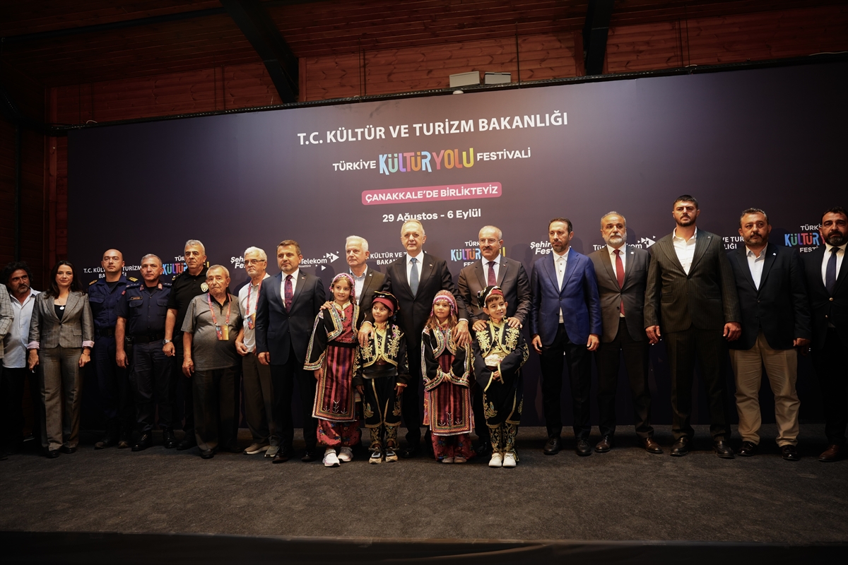Bakan Yardımcısı Yazgı: Çanakkale Kültür Yolu Festivali başladı