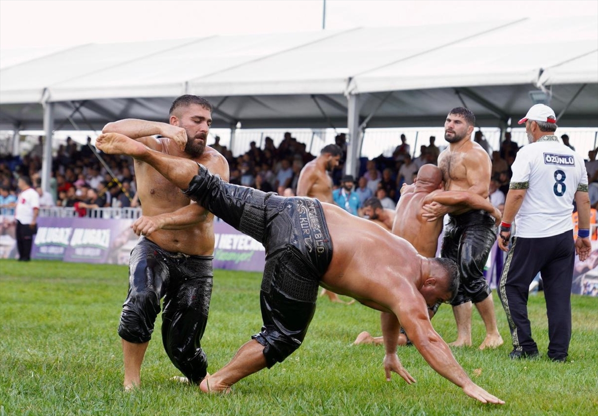 İstanbul'da Ulugazi Yağlı Güreş Festivali düzenlendi