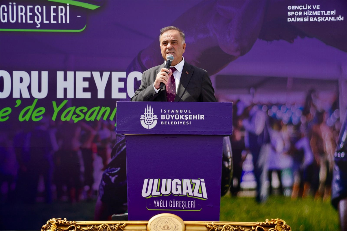 İstanbul'da Ulugazi Yağlı Güreş Festivali düzenlendi