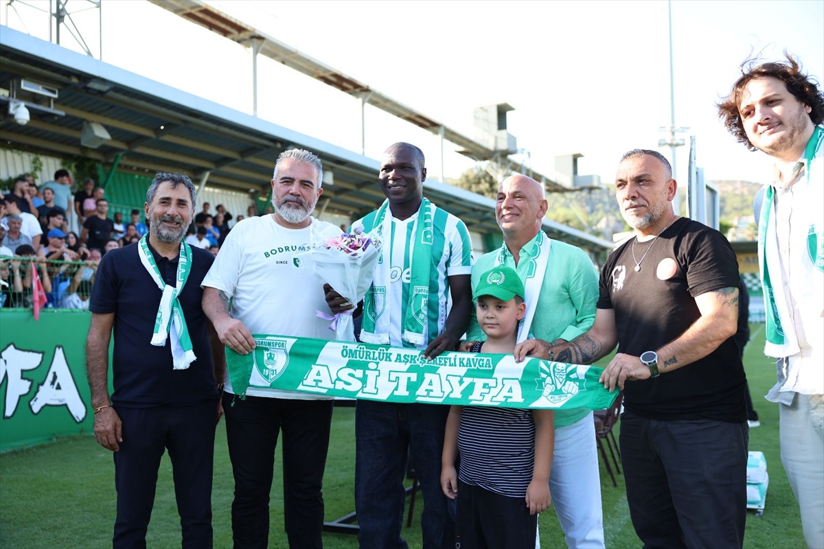 Bodrum FK'nın yeni transferi Aboubakar: Süper Lig hedefiyle geldim