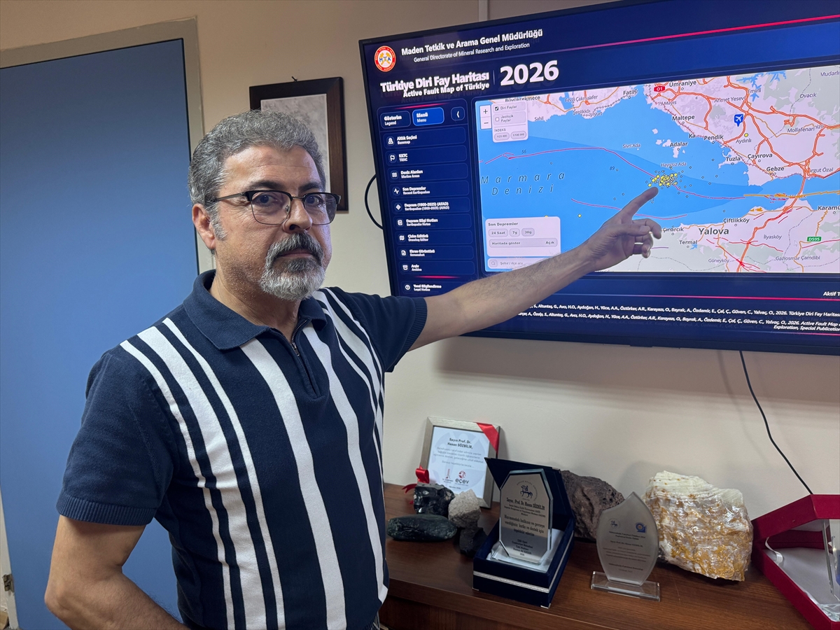 Prof. Dr. Sözbilir: Marmara depremleri Adalar Fayı'nın kollarında