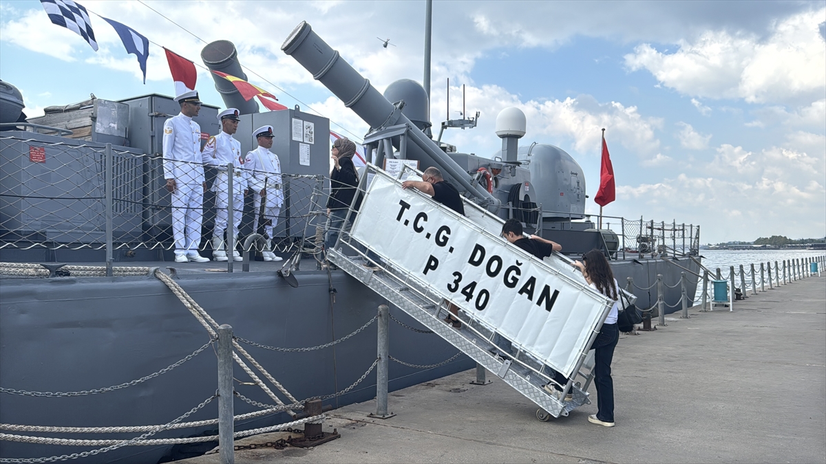 Kocaeli'de 30 Ağustos'ta TCG Doğan hücumbotu ziyarete açıldı