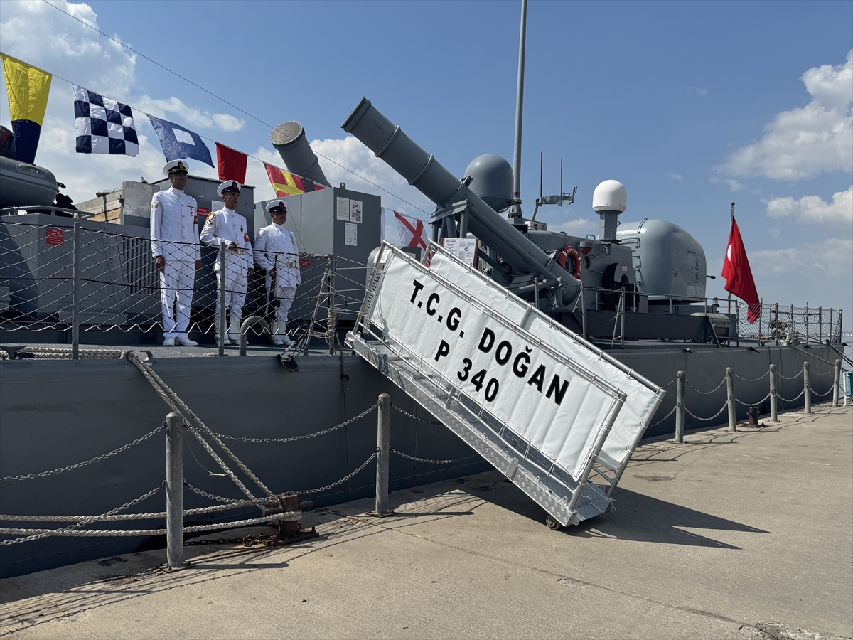 Kocaeli'de 30 Ağustos'ta TCG Doğan hücumbotu ziyarete açıldı