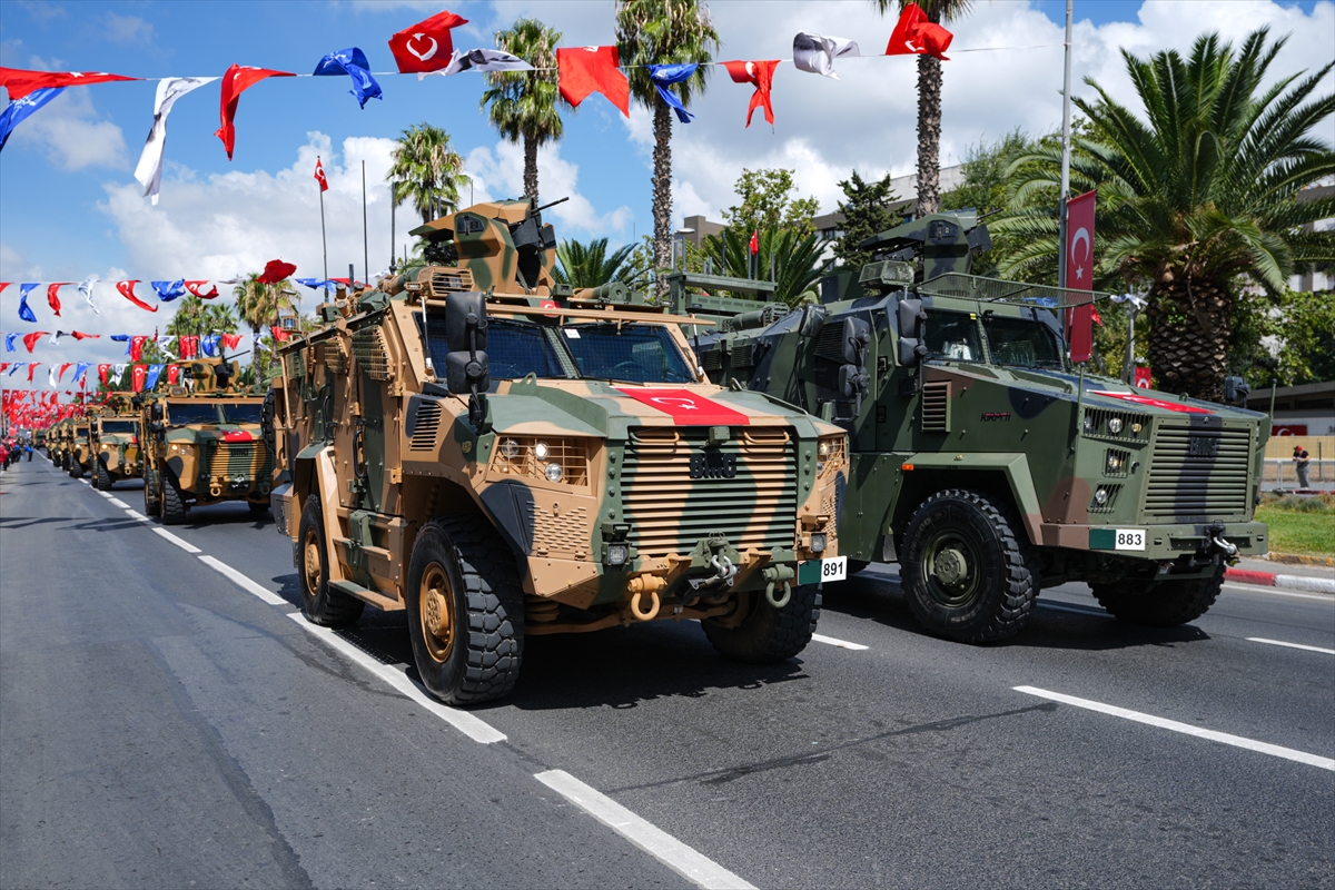 İstanbul'da 30 Ağustos Zafer Bayramı 104. Yıl Dönümü Kutlandı