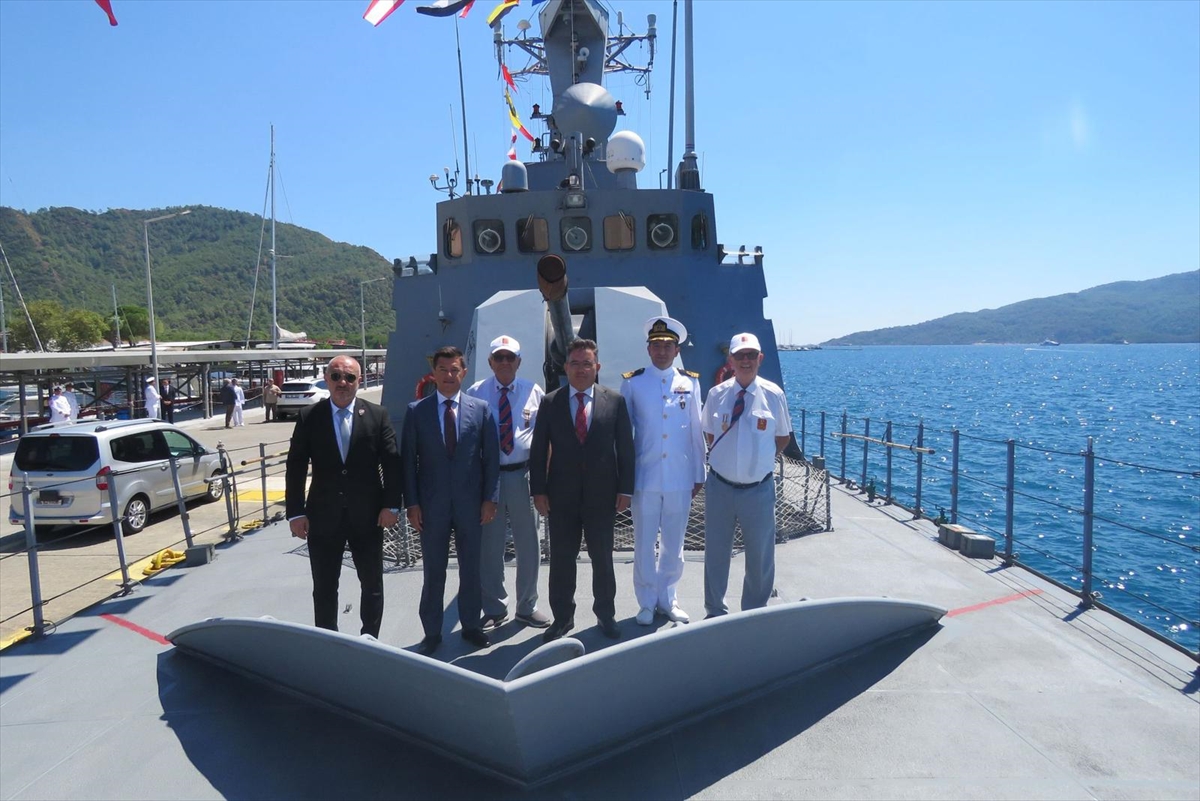 Marmaris Kaymakamı Kaya: TCG Bora'da şehit aileleriyle buluştu