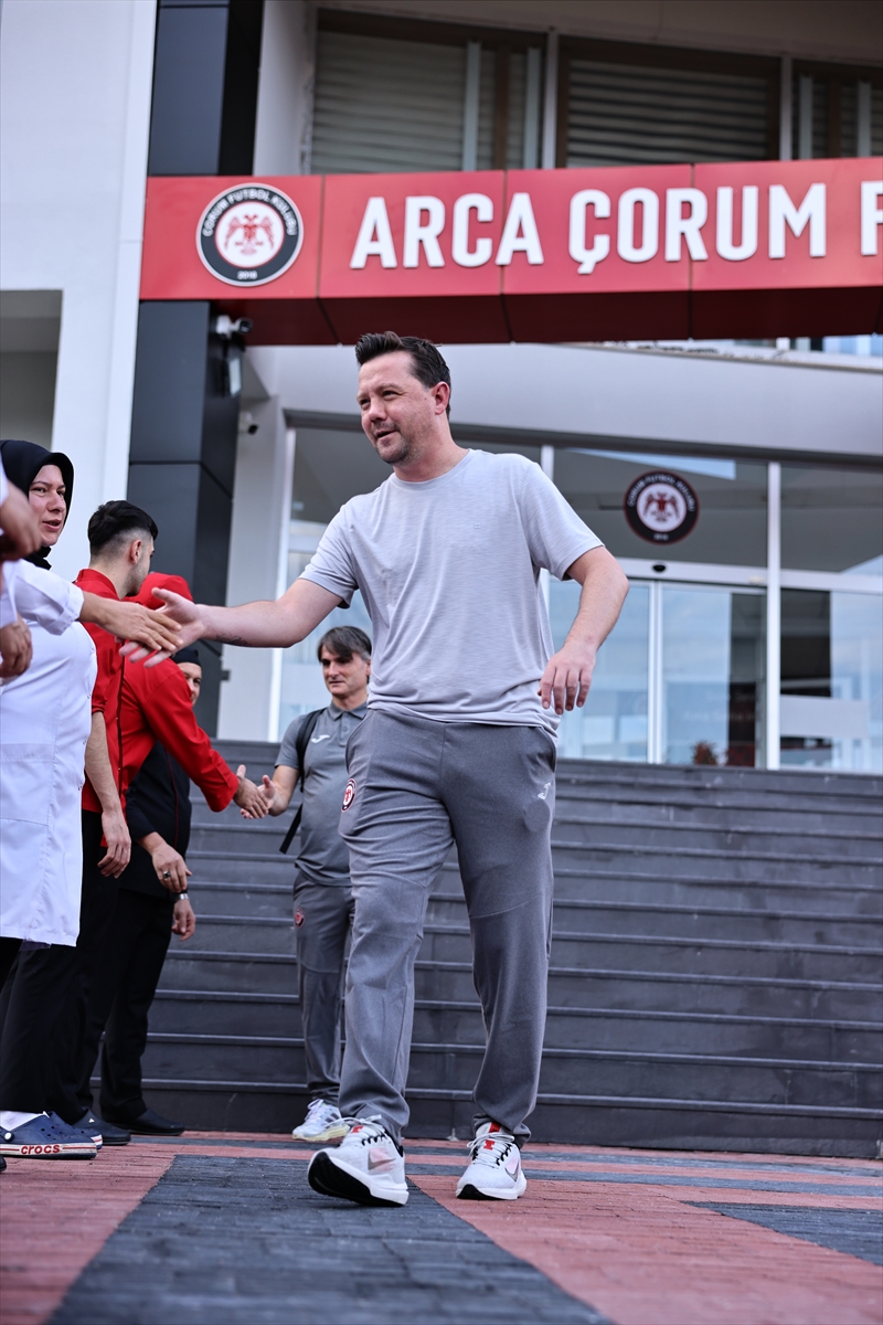 Arca Çorum FK, Beşiktaş maçı hazırlıklarını tamamladı