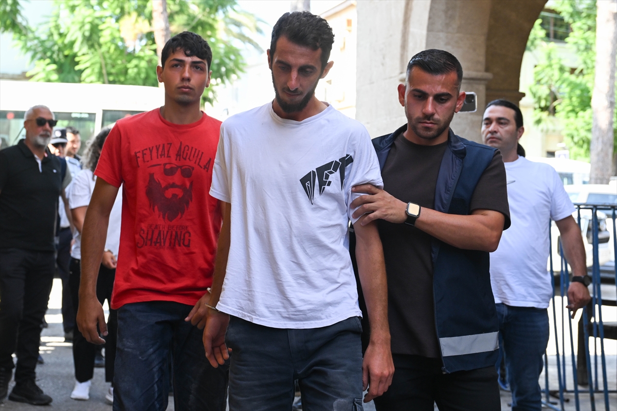 KKTC'deki yolcu gemisi kazasına ilişkin gözaltına alınan 9 kişi Girne Kaza Mahkemesi'ne çıkarıldı